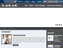 Tablet Screenshot of letse.com